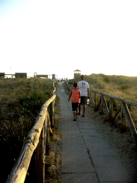 Viottolo per spiaggia libera Marina di Vecchiano